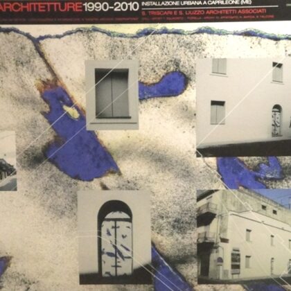 Pannello mostra ARCHITETTURE 2010-2012, sede dell'ordine degli architetti - Palermo