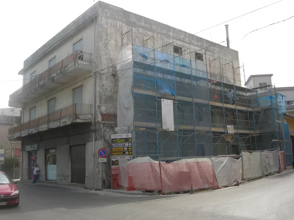 Inizio del cantiere
