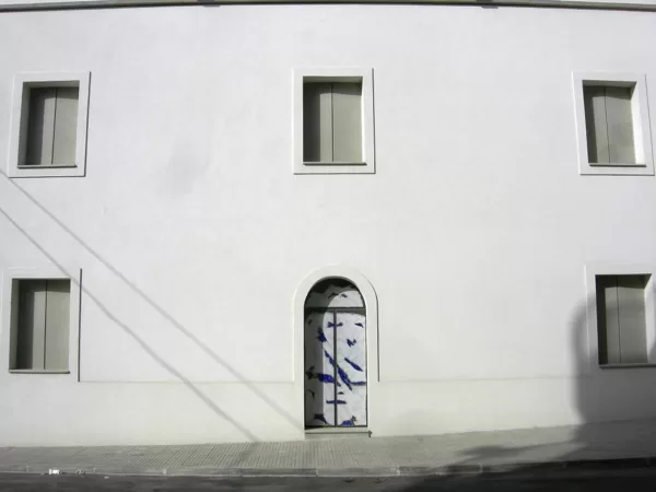 Particolare della vista frontale